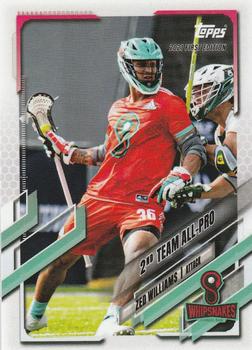 2021 Topps Premier Lacrosse League First Edition #45 Zed Williams Front